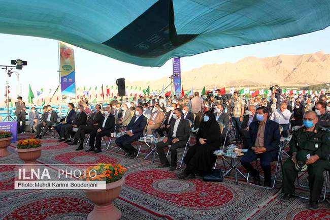 افتتاح پروژه بزرگ مجموعه پلهای شهید سلیمانی اصفهان توسط وزیر راه و ش
