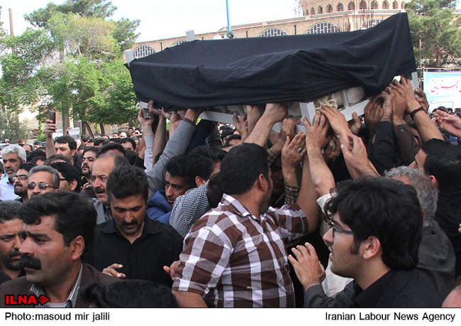 مراسم تشییع پیکر همسر آیت الله خاتمی