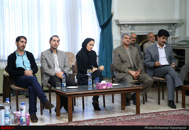 دیدار جمعی از فعالان رسانه‌ای با آیت الله هاشمی رفسنجانی