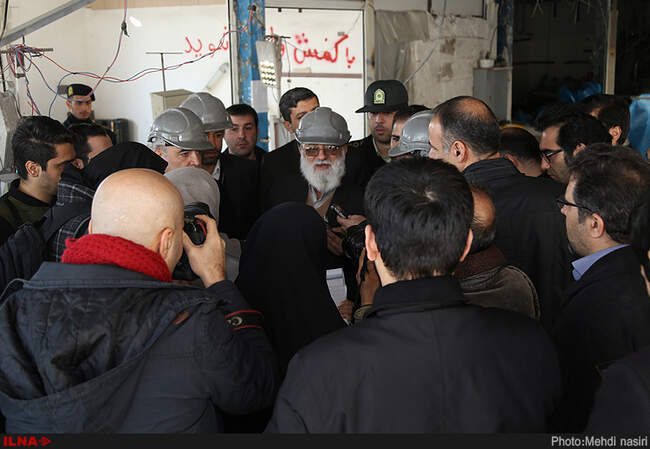 بازدید رئیس شورای شهر تهران از ساختمان علاءالدین