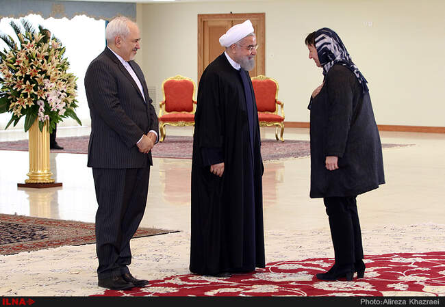 دیدار سفرا و نمایندگان کشورهای خارجی با رییس جمهور