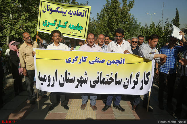 تجمع اعتراضی کارگران به دست‌اندازی به منابع تامین اجتماعی/3