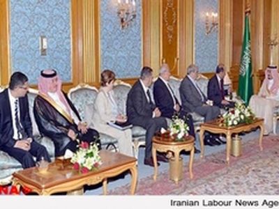 احمد جربا با ولیعهد عربستان دیدار کرد