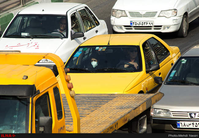 آلودگی امروز هوای تهران