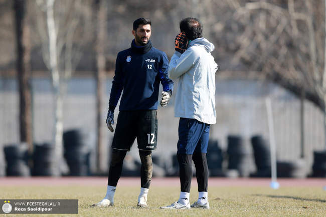 گزارش تصویری تمرین استقلال: شاگردان فکری آماده دیدار با تیم قلعه نوی