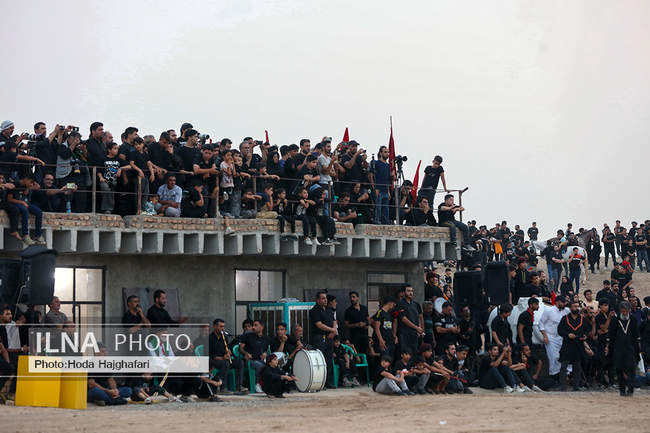 تعزیه روز یازدهم محرم در نوش آباد کاشان