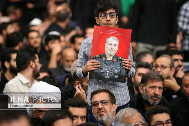 مراسم بزرگداشت شهدای جنگ تحمیلی ۱۲ روزه با حضور رهبر انقلاب