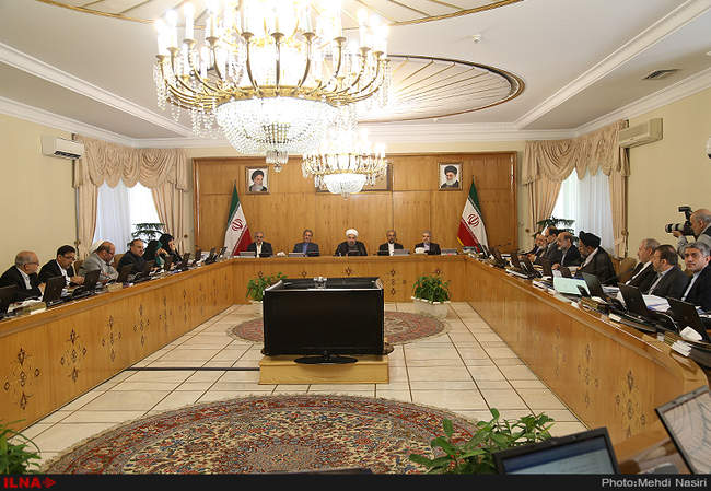 جلسه امروز هیئت دولت