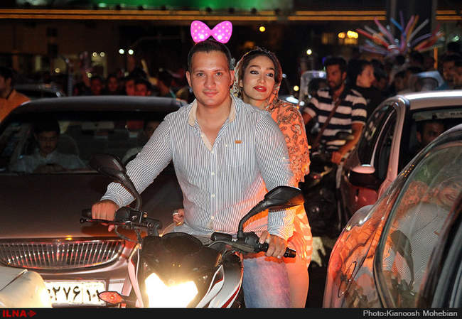 جشن هسته ای در خیابان های تهران -3