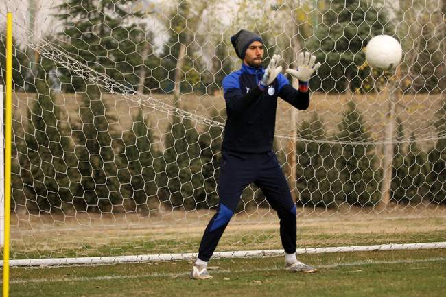 گزارش تصویری تمرین استقلال