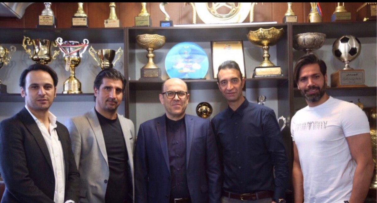 جلسه سعادتمند با پیشکسوتان استقلال