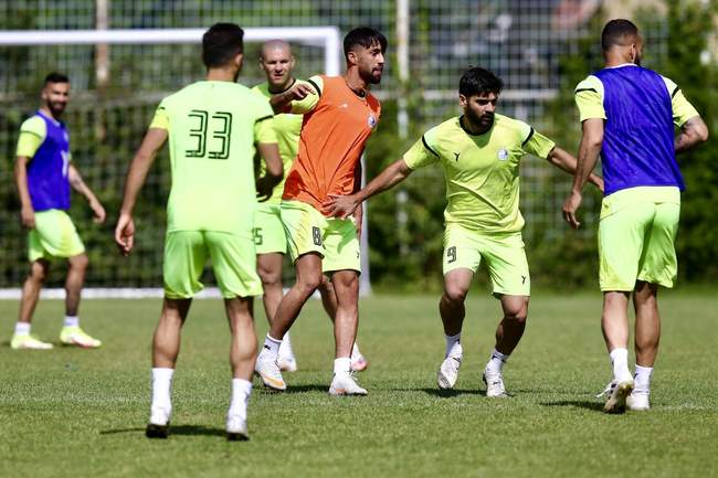 گزارش تصویری تمرین نوبت صبح استقلال در ترکیه