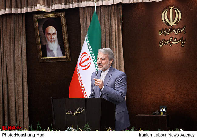 نشست خبری سخنگوی دولت