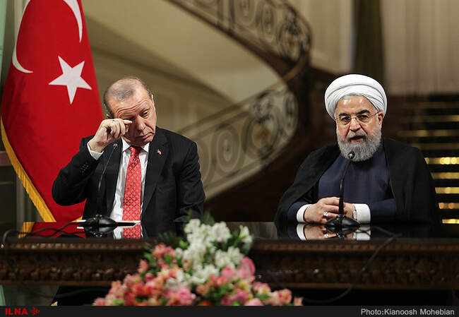 مراسم استقبال رسمی از رجب طیب اردوغان، رییس جمهور ترکیه