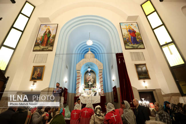 مراسم تولد و غسل تعمید عیسی مسیح