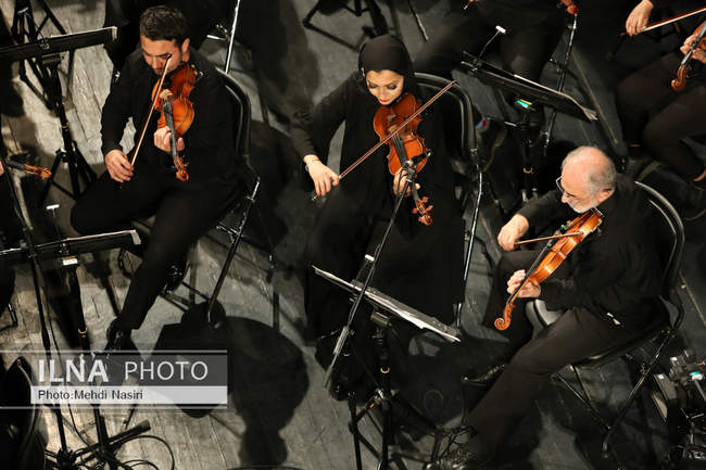 کنسرت ارکستر ملی ایران به رهبری آرش امینی