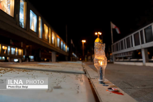 مراسم شام غریبان حسینی در قزوین