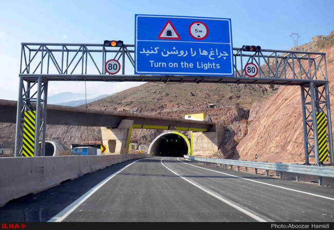  مراحل تکمیل آزادراه قزوین رشت محدوده منجیل رودبار