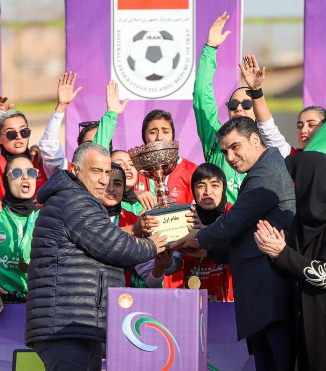 گزارش تصویری از مراسم قهرمانی زنان پرسپولیس 
