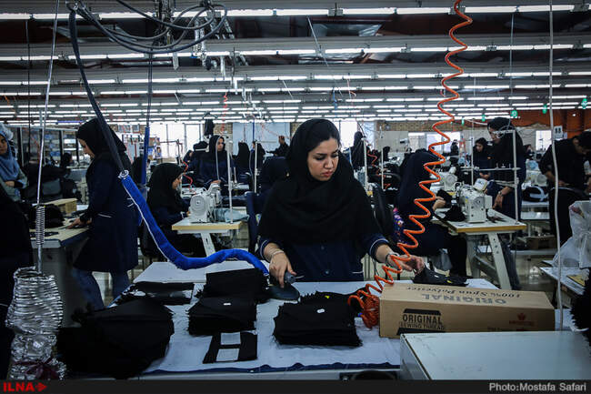 بازدید معاون توسعه اشتغال وزیر تعاون، کار و رفاه اجتماعی از کارخانه روناک جین