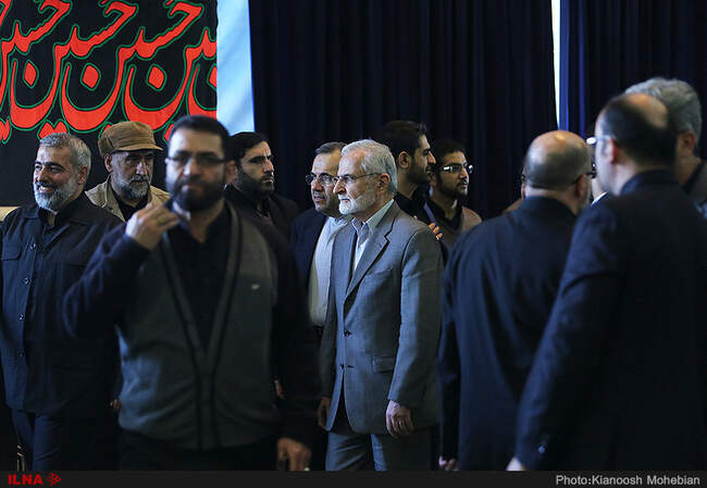 مراسم ترحیم پدر سردار سلیمانی