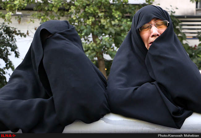 مراسم تشییع پیکر جان‌ باختگان فاجعه منا در تهران/2