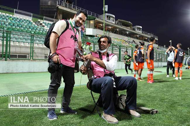 دیدار تیم های ذوب آهن اصفهان و سایپا