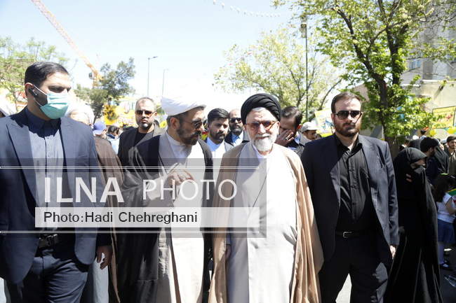 راهپیمایی روز قدس استان قم