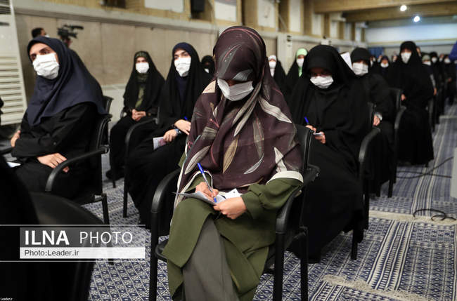 دیدار نخبگان و استعدادهای برتر تحصیلی با رهبر انقلاب