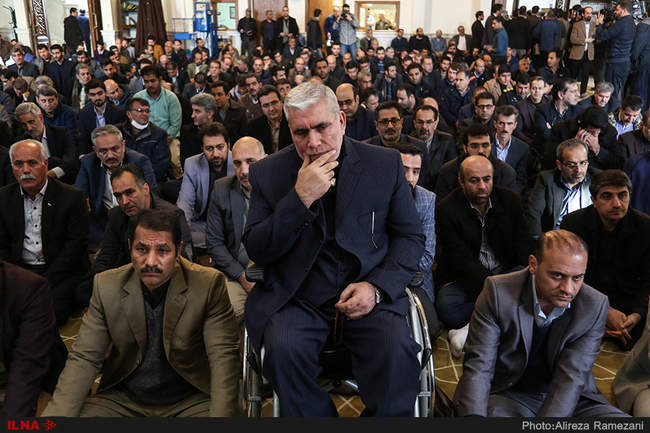 مراسم یادبود جانباختگان حادثه دانشگاه آزاد