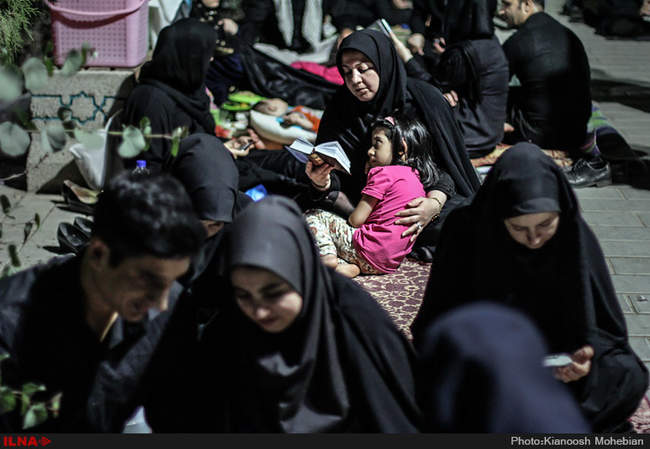 مراسم احیای شب بیست و یکم ماه رمضان-بهشت زهرا(س)