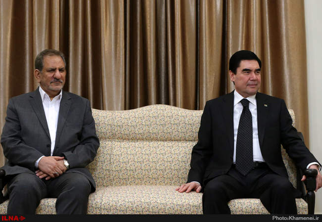 دیدار رئیس‌جمهوری ترکمنستان با رهبر انقلاب