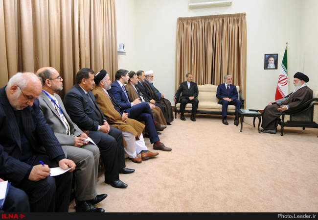 دیدار رییس اجرایی دولت افغانستان و هیات همراه