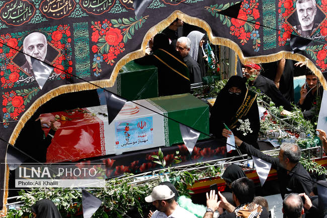 مراسم تشییع شهدای اقتدار - تهران / 1