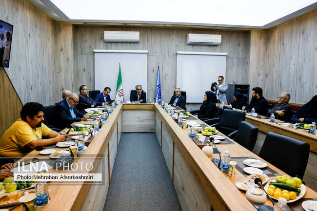  نشست خبری مدیران درمان تامین اجتماعی در بیمارستان فیاض بخش