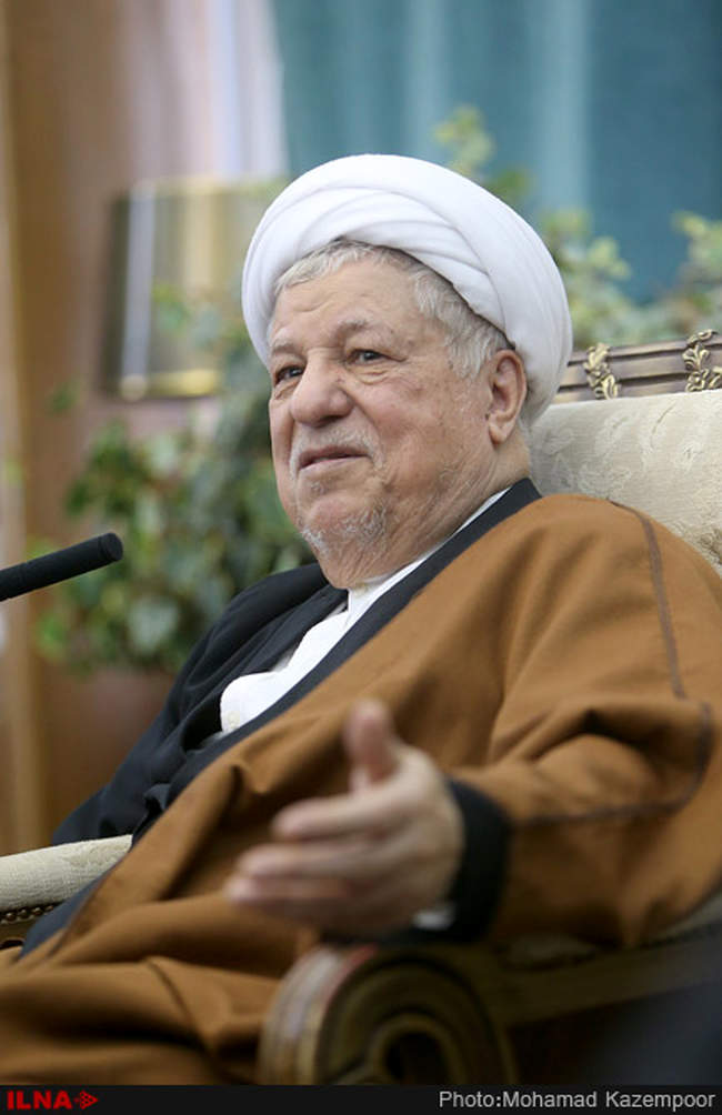 دیدار اعضای هیأت رئیسه فدراسیون هندبال با آیت الله هاشمی رفسنجانی