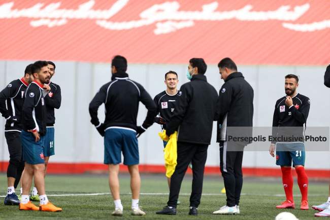 گزارش تصویری:  تمرینات پرسپولیس یک روز بعد از پیروزی مقابل صنعت نفت