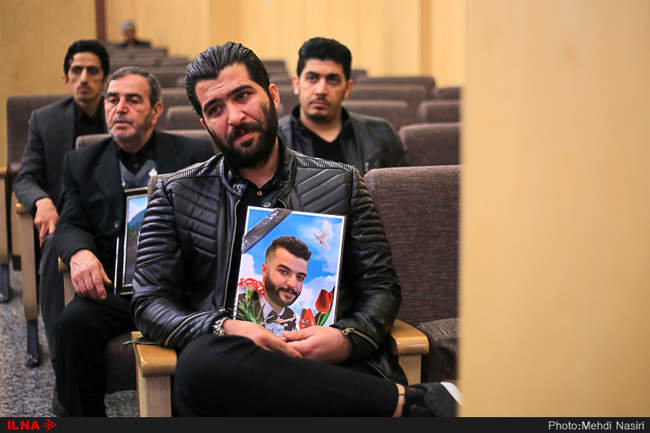 مراسم چهلم شهدای کشتی سانچی