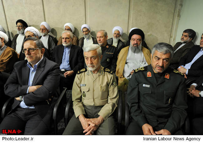 دیدار مسئولان نظام و سفرای کشورهای اسلامی با رهبر معظم انقلاب