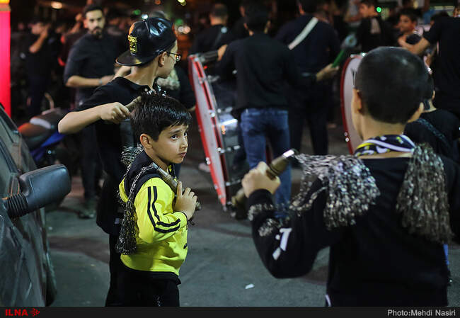عزاداری شب عاشورای حسینی در تهران