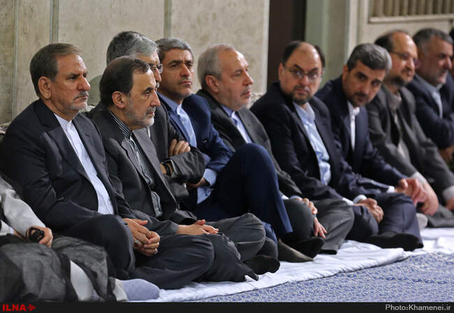 دیدار مسئولان نظام با رهبر انقلاب اسلامی