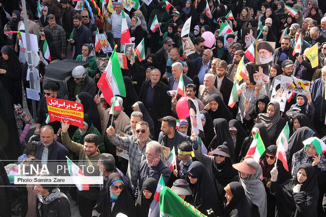 مراسم راهپیمایی ۲۲بهمن - شیراز