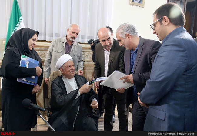 دیدار  اعضای سومین اجلاس بین‌المللی «تعامل هوشمند بازارهای پولی و س�