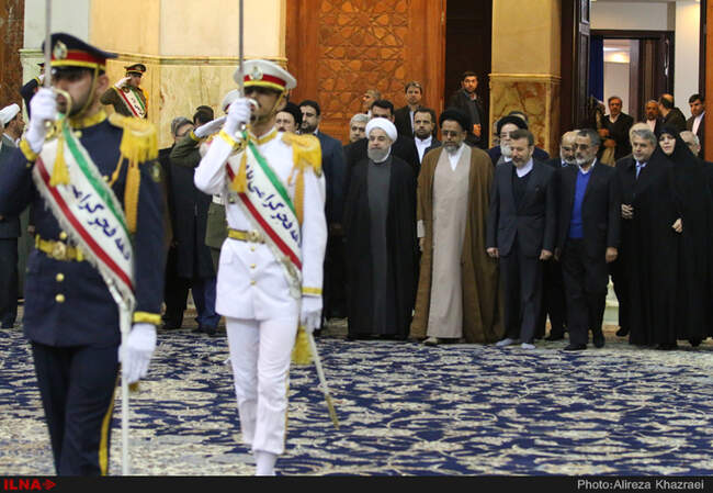 تجدید میثاق رییس‌جمهور و هیات دولت با آرمان‌های بنیانگذار انقلاب 