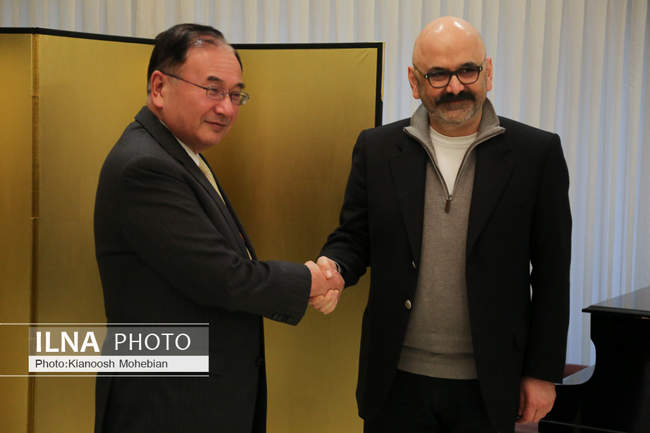 مراسم تقدیر دولت ژاپن از کمال تبریزی