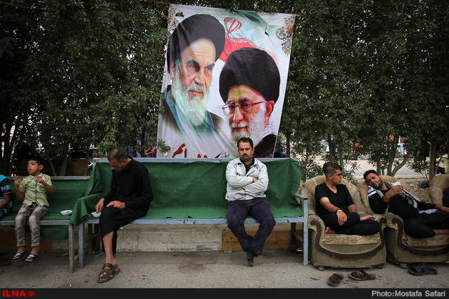 راهپیمایی اربعین از نجف تا کربلا 1