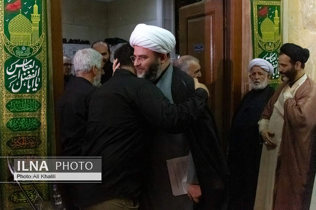 مراسم سالگرد شهادت اسماعیل هنیه و چهلم سردار ایزدی