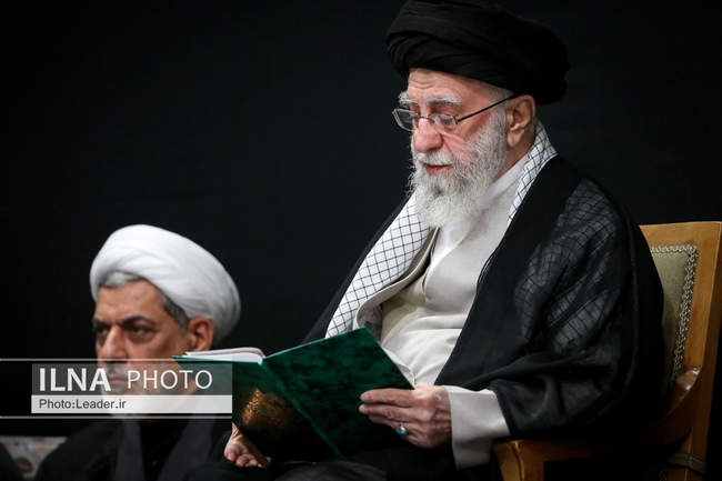 مراسم بزرگداشت شهدای جنگ تحمیلی ۱۲روزه با حضور رهبر معظم انقلاب