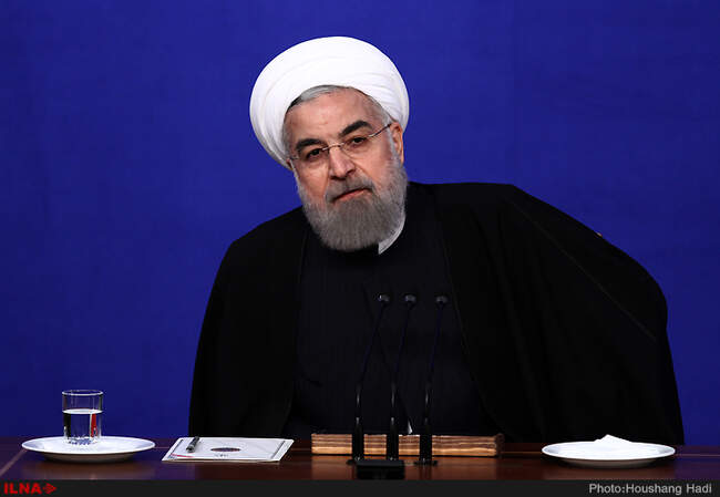 نشست خبری رئیس جمهوری 
