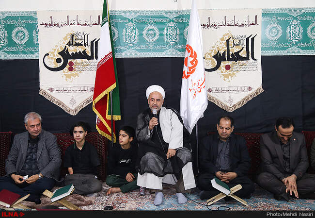 مراسم اربعین حسینی درمرکز بهزیستی اردیخانی